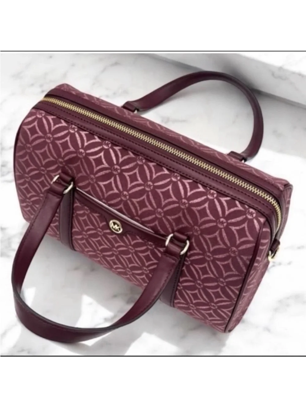 MICHAEL KORS MEDIUM DUffFLE SATCHEL CROSSBODY BAG